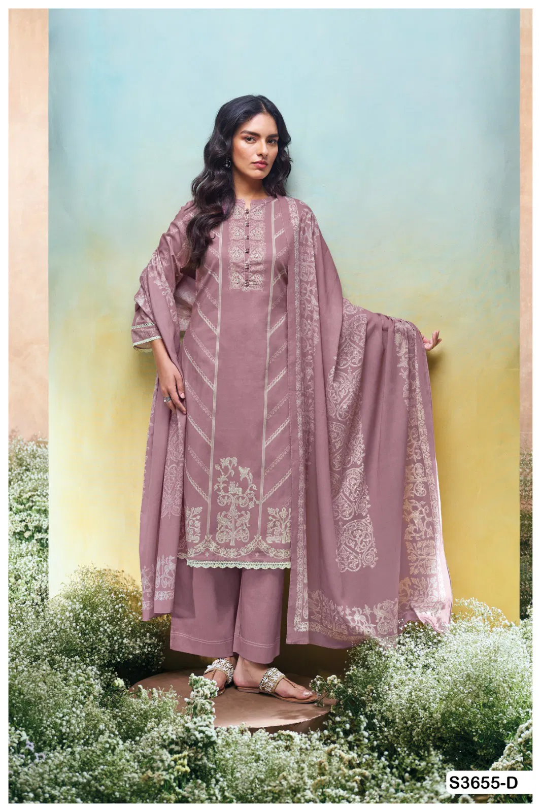 Sanuli By Ganga Cotton Top Bottom With Dupatta Wholesale Market In Surat With Price